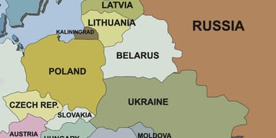 Mapa de mapa Estònia països de l'entorn